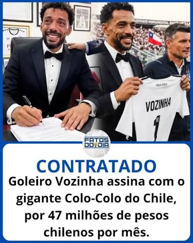 🧤🇨🇱 Novo refor&ccedil;o do Colo-Colo, Vozinha n&atilde;o poder&aacute; usar seu apelido na camisa! 😬 📋 As regras do Campeonato Chileno n&atilde;o permitem apelidos na camisa. Com isso, o jogador ter&aacute; de usar