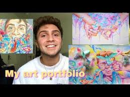 My Art Portfolio Accepted Risd Parsons Saic Mica Youtube College Art Portfolio Art Portfolio College Art