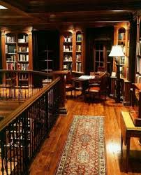38 Amazing Home Library Design Ideas With Rustic Style In 2020 Home Library Design Home Library Rooms Library Lighting