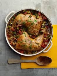 Season chicken well on both sides with salt and pepper. Moroccan Chicken With Eggplant Zucchini Ragout Diabetic Recipe Diabetic Gourmet Magazine