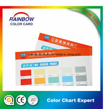 Hot Item Emulison Coating Offset Printing Colour Card