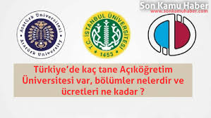 Ayrıca anadolu üniversitesinde yer alan bölümleri de görebilirsiniz. Turkiye De Kac Tane Acikogretim Universitesi Var Bolumler Nelerdir Ve Ucretleri Ne Kadar Son Kamu Haberleri Son Kamu Haberleri