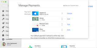 Next, click on account again and this time you'll see a couple of more options. Change Add Or Remove Apple Id Payment Methods Apple Support