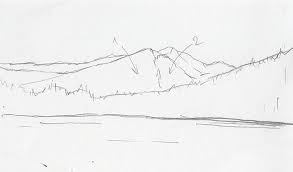 How To Draw Mountains In 5 Easy Steps - The Bluprint Blog | Craftsy