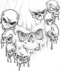 Cartoon Skull Tattoo Ideas Http Viraltattoo Net Cartoon Skull Tattoo Ideas Html Skull Artwork Skull Tattoos Skull Art Drawing