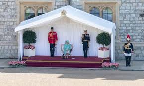 Trooping the colour is a special festival occasion devoted to the official birthday of the british monarch. Queen Elizabeth S Trooping The Colour 2020 Photos Significance Photo 1