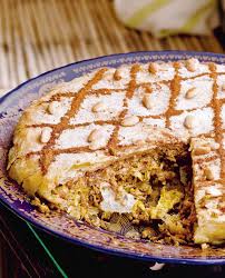 Bastila Of Fes With Chicken Or Quail Recipe From The Food Of Morocco By Paula Wolfert Cooked Patisserie De Paris Patisserie