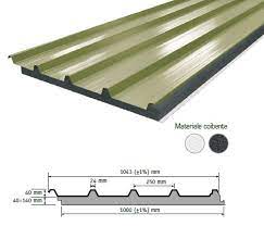 Copertura pannelli metallici coibentati tipo sandwich, grecati , finto coppo, vari. Pannelli Coibentati Per Coperture Agricole Sono Coperture Isoltate In Vetroresina Per I Tetti Rexcop