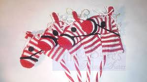 Last minute reindeer candy cane holders crochet pattern by rhondda (oombawka design, ltd.) you can make two of these candy cane holders in less this bright, cheerful knit dog sweater is super stretchy and has rows of teal, turquoise, yellow, and green with a cute ribbing around the edges. 14 Free Crochet Patterns For Candy Cane Christmas Ornaments