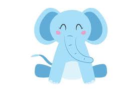 Download Pin By Mimi Art On Design In 2020 Kawaii Elephant Craft Subscription PSD Mockup Templates