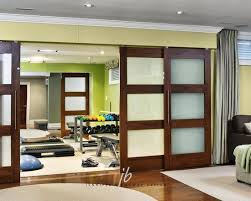 Partition Sliding Doors In Living Room Home Gym Decor Home Gym Design Workout Room Design