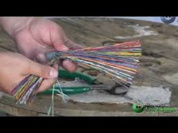 100 pair cat3 telephone bulk cable bulk color coded telephone cable sold by the foot youtube