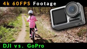 The second iteration of yi's action camera, called simply the yi 4k, matched the specs of the gopro hero 4 black edition at the time it was released in yi technologies' previous action camera, capable of 4k uhd up to 30fps, is available from b&h here. Dji Osmo Action 4k 60 Fps Footage Vs Gopro Action Cam Youtube