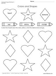 Each shape worksheet features tracing practice to build fine motor skills. Diamond Worksheets For Preschoolers Primarycolorshapes3large Colors And Shapes Worksheet Free Jaimie Bleck
