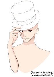 Guy In Hat Paren V Shlyape Anime Base Anime Maneken In 2021 Drawing Base Anime Base Pose Anime Base