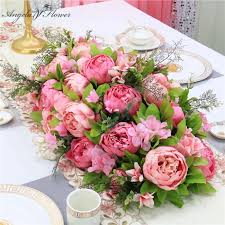 Check spelling or type a new query. Custom Luxury Diy Wedding Decor Table Flower Runner Artificial Flower Row Arrangement Table Centerpieces Rose Peonies Green Leaf Artificial Dried Flowers Aliexpress