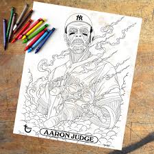 Identify 15 different creatures in these animal coloring sheets. Alex Pardee On Twitter Added Aaron Judge To My Ongoing Thread Of Free Downloadable Coloring Pages For My Topps Cards Btw Aaron Judge Still Available For The Next 24 Hours Only Https T Co 5hz2m8tklv