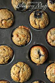 Almond Flour Blueberry Muffins Egg Free Dairy Free Gluten Free Practical Stewardship Recipe Almond Flour Blueberry Muffins Dairy Free Recipes Almond Flour Recipes