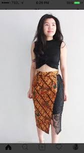 Jual beli kain samping batik online terlengkap, aman & nyaman di tokopedia. 48 Ideas For Fashion Style Types Skirts Types Of Fashion Styles Batik Skirt Model Blouse Batik
