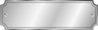 Metal Sign Silver Metal Signs Metal Signs