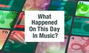 The app is currently available. What Happened On This Day In Music This Day In Music