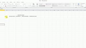 Aplikasi penyusunan jadwal pustamun siap pakai. Cara Membuat Jadual Menggunakan Excel 2010 Youtube
