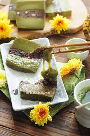 matcha adzuki bean year cake 紅豆抺茶年糕 古法米磨 肥丁手工坊 recipe recipes cake recipes food