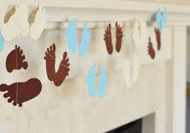 Baby Feet Theme Baby Shower Baby Shower Ideas Themes Footprints Baby Shower Baby Shower Baby Shower Themes