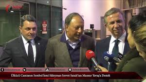 Mansur yavaş, ülkücü camianın kendisi adına düzenlediği yemeğe katıldı. Haber Ankara Ulkucu Camianin Sembol Ismi Suleyman Servet Sazak Tan Mansur Yavas A Destek Facebook