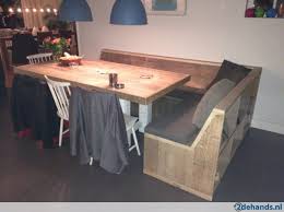 oostenrijkse eethoek in steigerhout te koop eethoek hoekbank eettafel