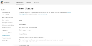 Api Status And Error Codes Documenting Apis