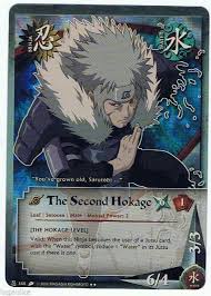 N 168 The Second Hokage Wavy Foil Rare Naruto Card Card Game Accessories Collectible Card Games Anime