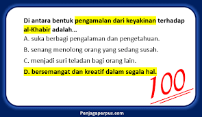 Berusaha menghindari kemungkaran c 6. Al Khabir Artinya Dan Contohnya