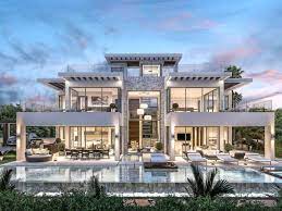 Modern house plans feature lots of glass, steel and concrete. Luxury Villa Luxury Best Modern House Design Novocom Top