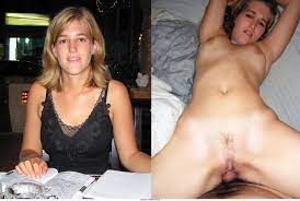 Clothed-unclothed porn with amateur MILFs