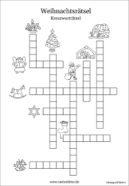 Dieses kinderrätsel steht allen jungen und mädchen. Kreuzwortratsel Weihnachten Mit Losung