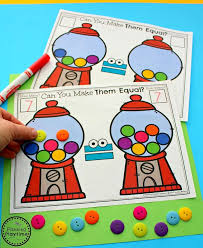 Many of the abc recognition activities can also be adjusted for numbers. Comparing Numbers Worksheets Planning Playtime