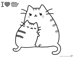By nature, women generally have instinctive needs to raise and nurture children. Pusheen Coloring Pages Food Pusheen Drawing Novocom Top