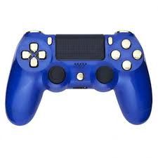 Modfreakz Shell Button Kit Color And Gold Collection Royal Blue Gold For Ps4 Gen 1 2 V1 Controller Controller Royal Blue And Gold Ps4 Controller Custom Ps4