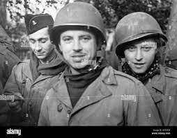 Seconde guerre mondiale : fantassins français dans la forêt des Vosges 1944  Photo Stock - Alamy