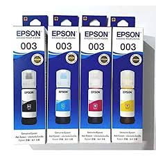 Check spelling or type a new query. Epson 003 Ink 65ml 4 Colors For L3100 L3101 L3110 L3150 Set Of 4 Bundle With