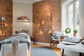Find ideas and inspiration for interior brick walls to add to your own home. 30 Amazing Apartments With Brick Walls Brick Wall Bedroom Apartment Design Home
