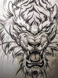 Pin By Akira Merle On Felin Aigle Oiseau Drawing Tattoo Stencil Tiger Tattoo Design Tiger Tattoo Tiger Tattoo Sleeve