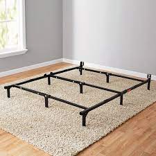 Enough style and traditional metal bed frames. Mainstays 7 Adjustable Bed Frame Black Steel Walmart Com Walmart Com