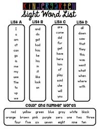 Word Lists For Jan Richardson Worksheets Teaching