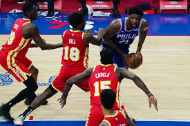 Hawks rally from 26 points down, stun 76ers in game 5 — trae young ran off the court clapping and yapping toward the few hawks fans that braved the philly crowd and stuck around and were rewarded with a comeback victory for the ages. Sixers Vs Hawks Playoff Preview Matchups Weaknesses And Predictions For Round One Series Phillyvoice