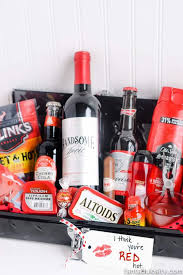 Sometimes, it seems like guys are the toughest people to shop for. Gift Idea For Him I Think You Re Red Hot Gift Basket Ideas Fantabulosity