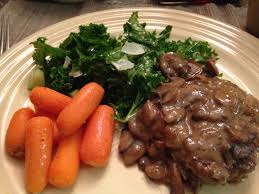 While the meat is resting, melt 2 tablespoons butter in a large nonstick pan over high heat; Salisbury Steak Dinner Paleo Style Nourished Nature