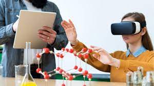Ray tubes for stereo viewing together with supported optics that magnify the images in front of. Virtual Reality In The Classroom Elearning Industry