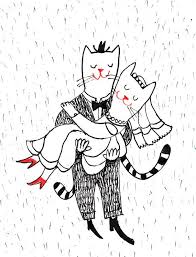 Pin By Bonnie Chandler On C Cats Wedding Illustration Drawings Wedding Illustration Wedding Drawing